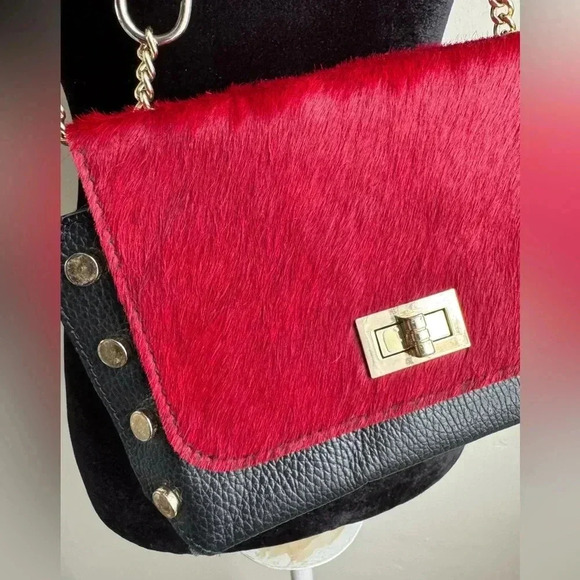 Italian Leather crossbody bag - Picture 3 of 11